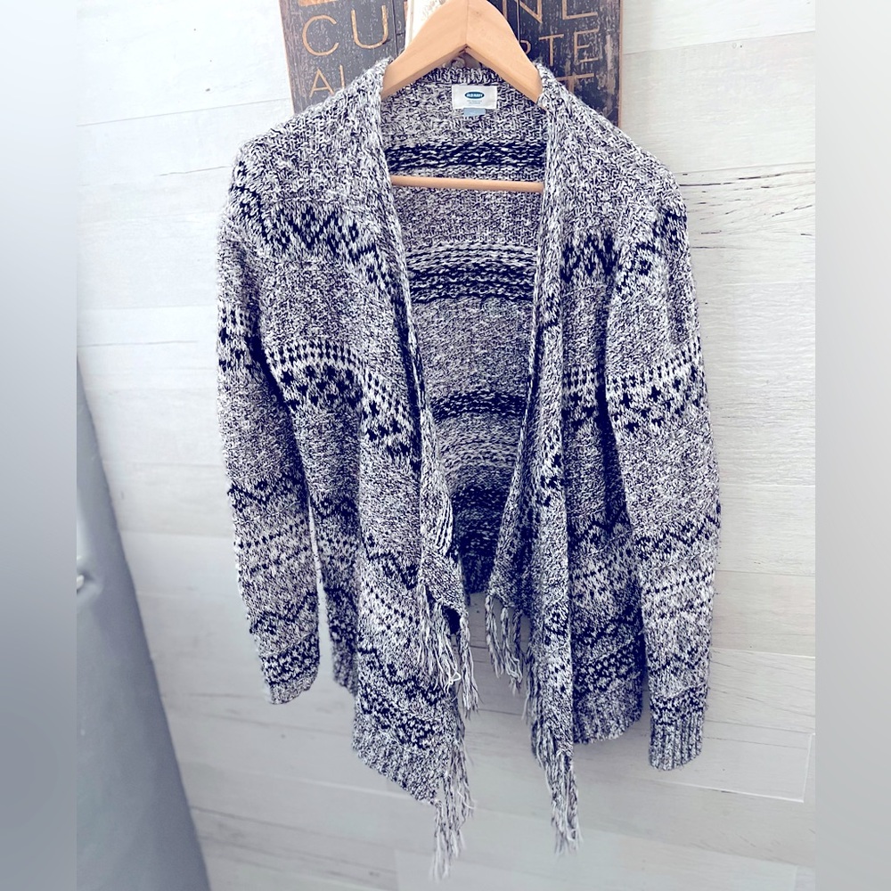 Ladies Old Navy Knit Open Cardigan Sweater